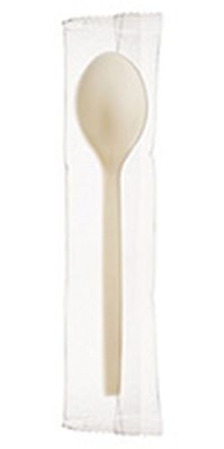 Spoon, Plant Starch Material, Individually Wrapped, 7